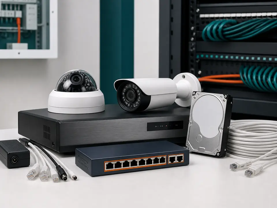 CCTV Cameras, DVR/NVR & Storage product illustration